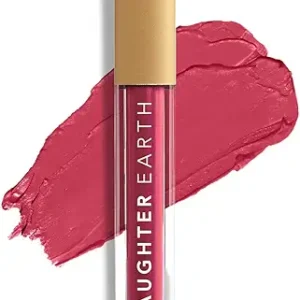 Daughter Earth Liquid Lipstick With Vitamin E & Hyaluronic Acid | Vegan Highly Pigmented Lightweight Lip Color | Long Lasting Matte Smudge Proof Lip Stick For Moisturised Hydrating Lips - 5.0 ml