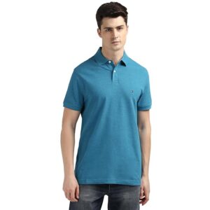 Tommy Hilfiger Men's Solid Regular Fit Polo