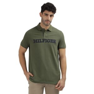 Tommy Hilfiger Men's Solid Regular Fit Polo