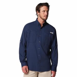 Columbia Men's Solid Regular Fit Tamiami II LS Shirt