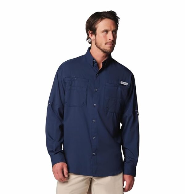 Columbia Men's Solid Regular Fit Tamiami II LS Shirt