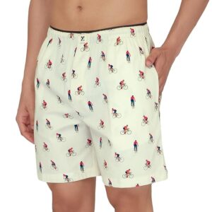 XYXX Ultra Breezy 100% Super Combed Cotton Printed Renew Boxer Shorts for Men