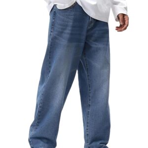 Ben Martin Men's Loose Mid Rise Jeans