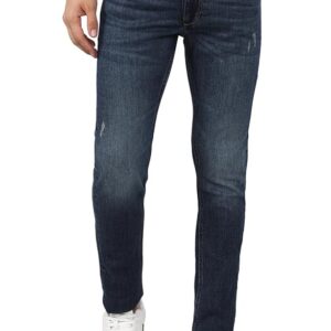 Peter England Men's Regular Fit Mid Rise Jeans