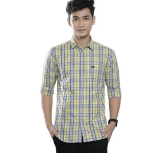 The Indian Garage Co Men's Cotton Slim Fit Shirt