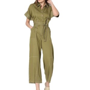 VERO MODA Women's Polyester Blend A-Line Mid-Calf Length Dress